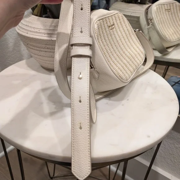 Kate Spade Astrid Straw Medium Crossbody Camera Bag - Picture 6 of 11